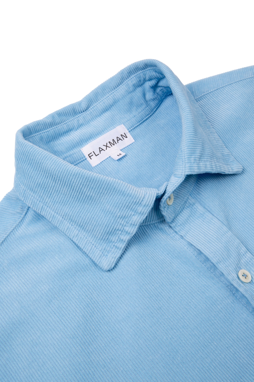 Buy Men's Cord Blue Shirts from Everett London UK online shop